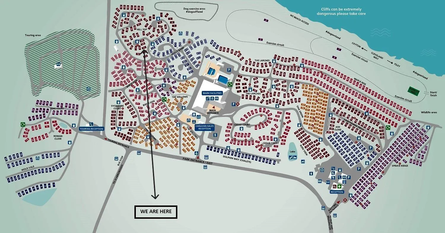 Caravan, Blue Dolphin, Filey Vakantiehuis